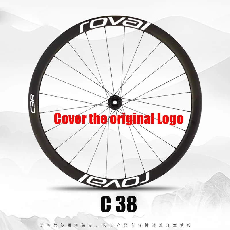 Набор колес шоссейного велосипеда, наклейки-C38/DISC, наклейки на обод велосипеда, аксессуары для велосипеда, декоративные защитные наклейки для езды на велосипеде Набор колес шоссейного велосипеда, наклейки-C38/DISC, наклейки на обод велосипеда, аксессуары для велосипеда, декоративные защитные наклейки для езды на велосипеде