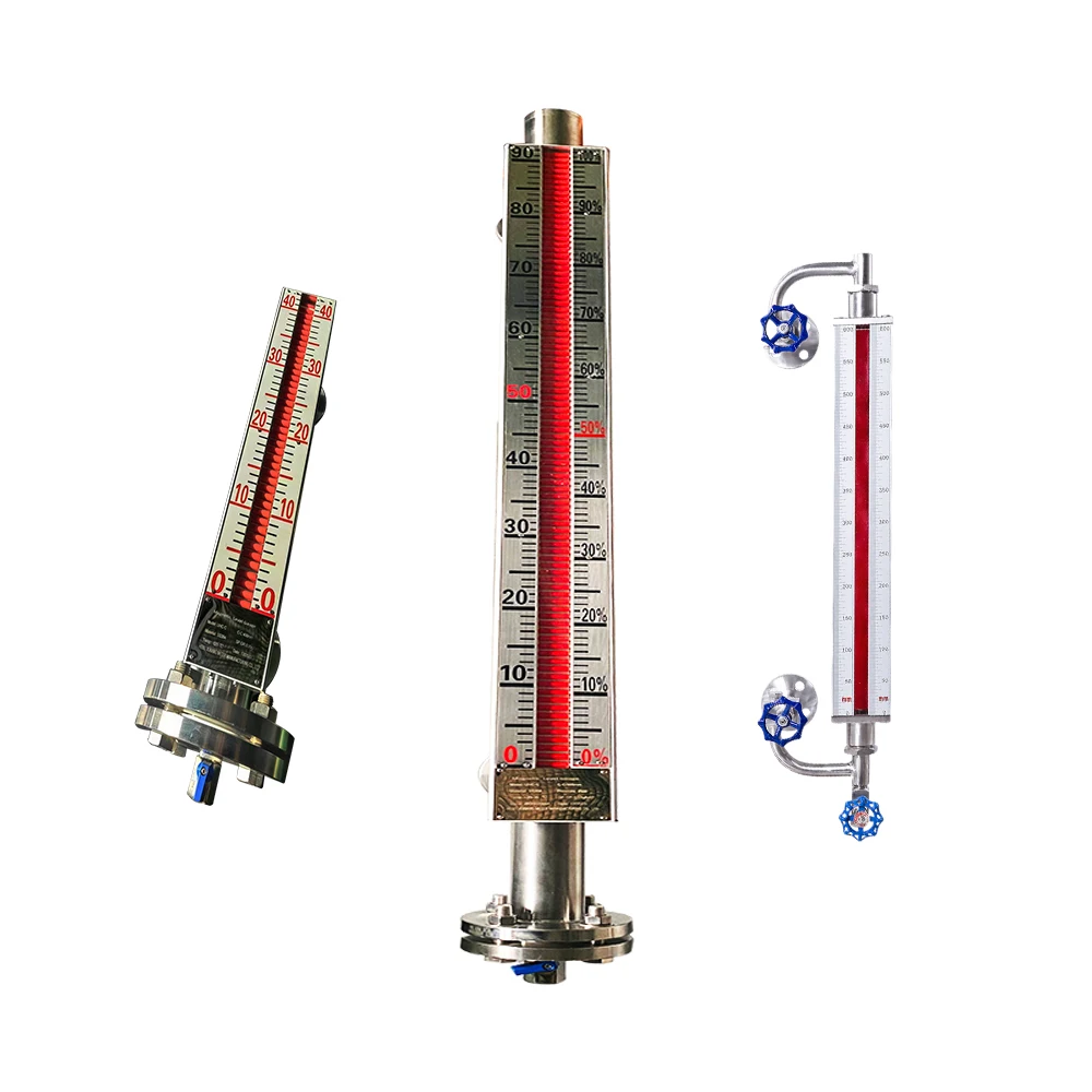 

Water Liquid Magnetic Float Level Gauge Level Indicator / Sensor / Transmitter Level-measurement Magnetic Level Indicator