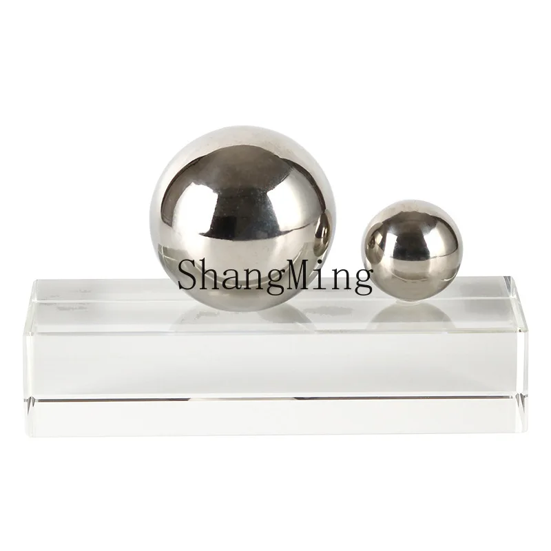 

DSA light luxury minimalist metal ball round ball desktop decoration home soft decoration model house sales office decoration