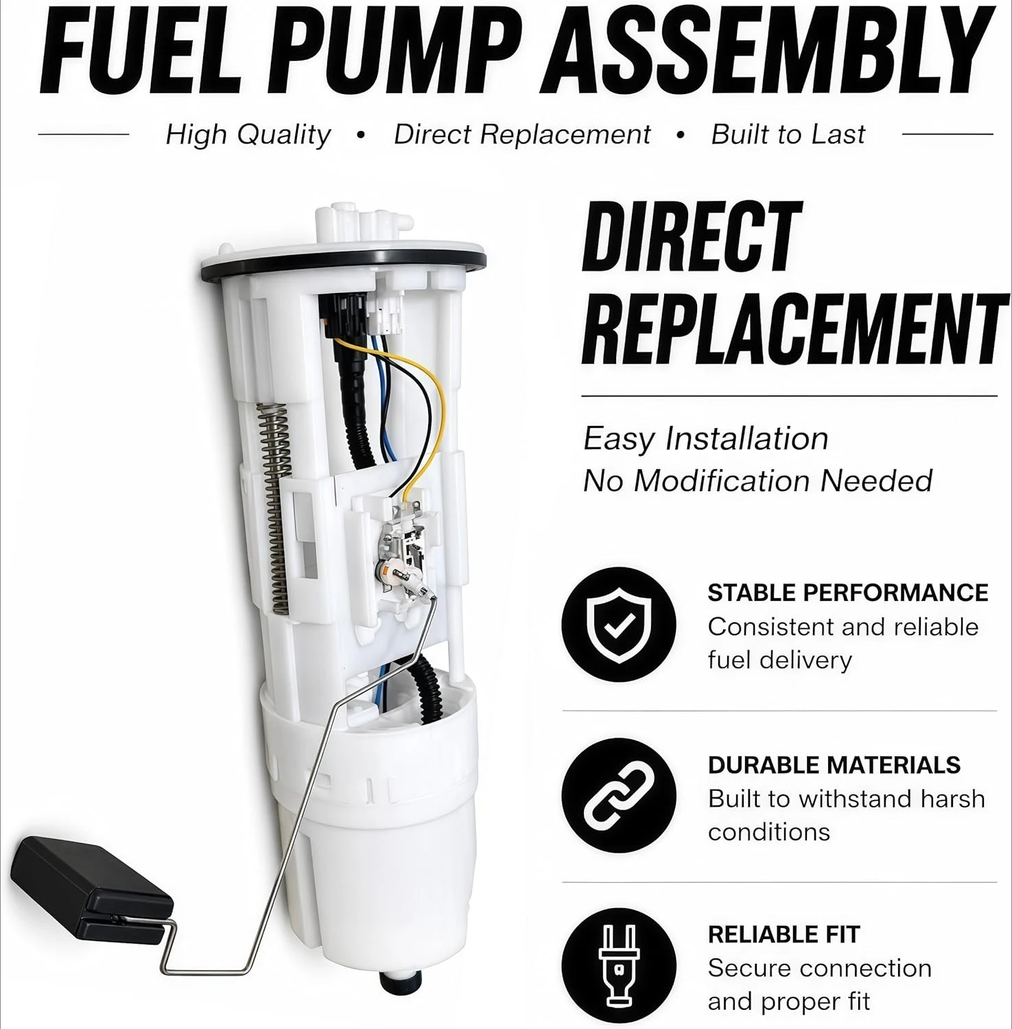 Fuel Pump Assembly Fuel Pump Module Kit For Yamaha WaveRunner VX FX GP1800 Series 2008-2025 Jet 6S5-13907-05-00  6S5-13907-04