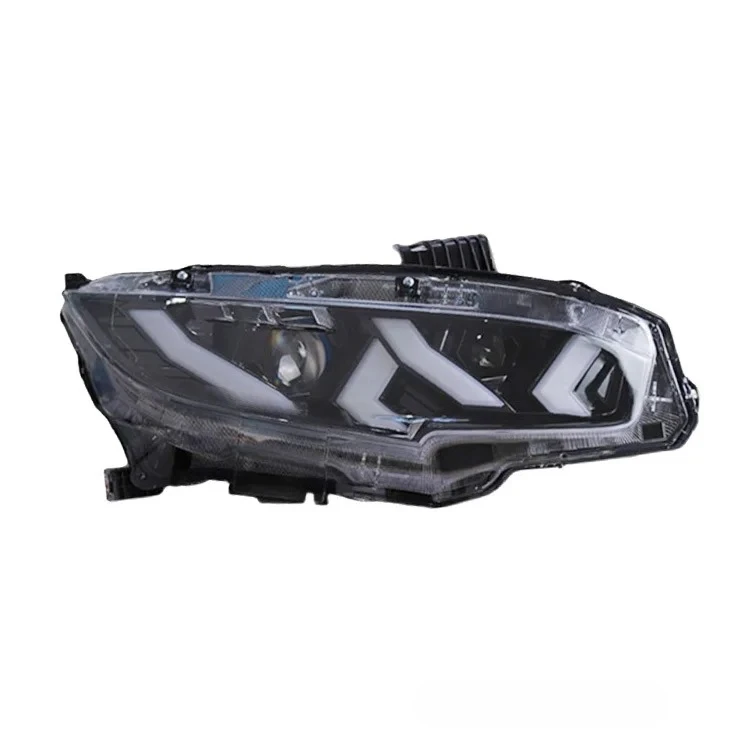 

Factory Sales Car Accessories With Red Devil's Eye Headlamps LED Headlights for Honda 10th Civic 2016-2020