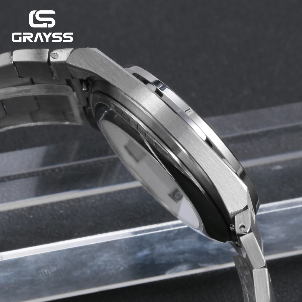 40mm für PRX Super Player Modell Passend für 28,5mm Zifferblatt Herrenuhr NH35 Uhrengehäuse-Modifikation für NH36 NH38 NH70 4r35 Polierte Lünette – Detail 8