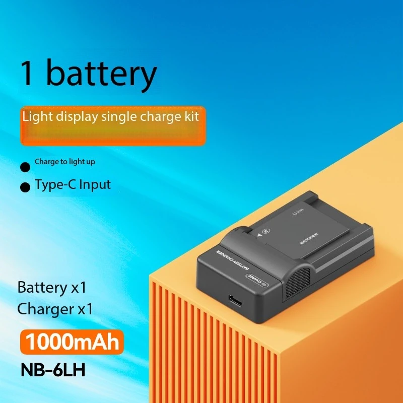 Премиум-аккумулятор NB‑6L емкостью 1000 мАч для цифровых камер Canon SX610 S95 310HS 90 200 710 1000 6LH