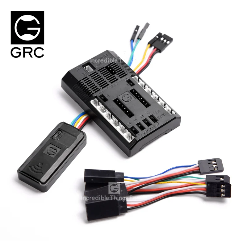 GRC 4-Channel Wireless RC LED Controller Bluetooth Controller Receiver & Launcher #G150