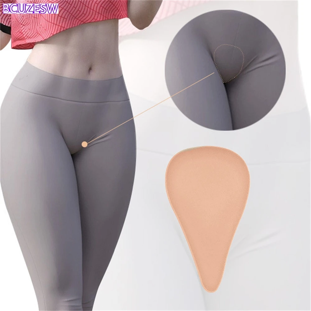 1PC Camel Toe Pad Private Concealer Silicone Pad Part Reusable Nursing Adhesive Swimsuit Sticker Women Protector Invisible Parts