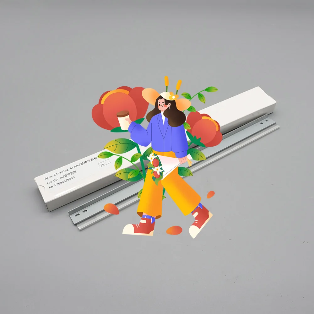 

2pcs new Drum Cleaning Blade For Kyocera FS-6525 6025 6530 6030 FS6025 FS6530 FS6030 TASKalfa 3510i 3010i OPC Drum Wipe Blade