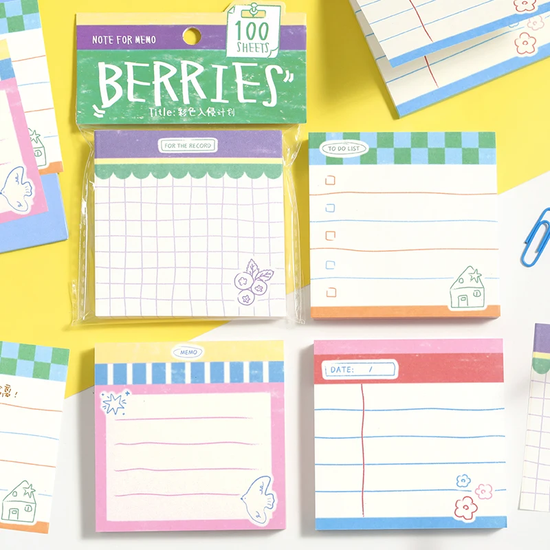 4 عبوات/مجموعة من سلسلة خطة الغزو الملونة المزخرفة من الورق الطازج #4