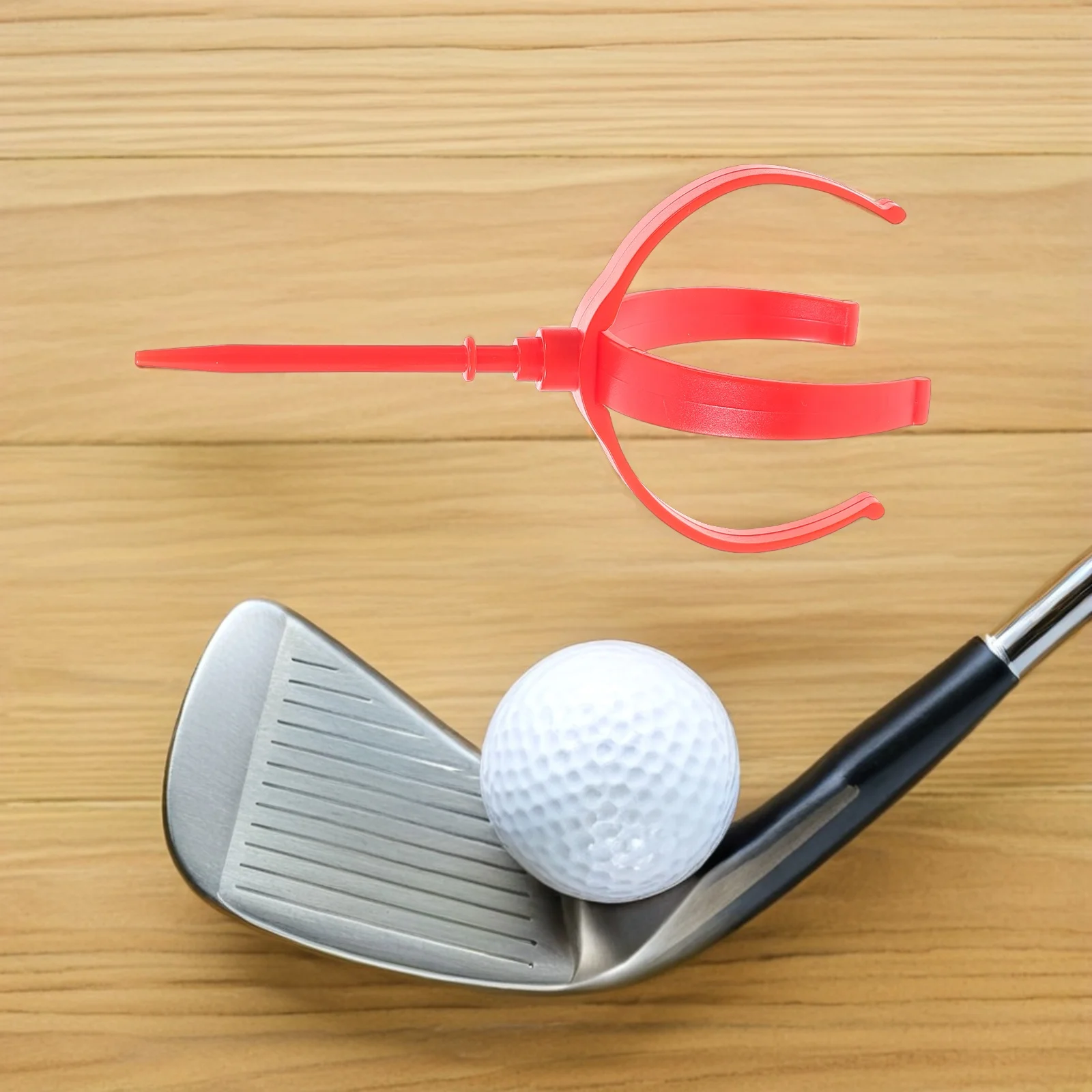 

Golf Ball Picker Support Holder Balls Bag Clip Rack Mount Plastic Accessory Scoop