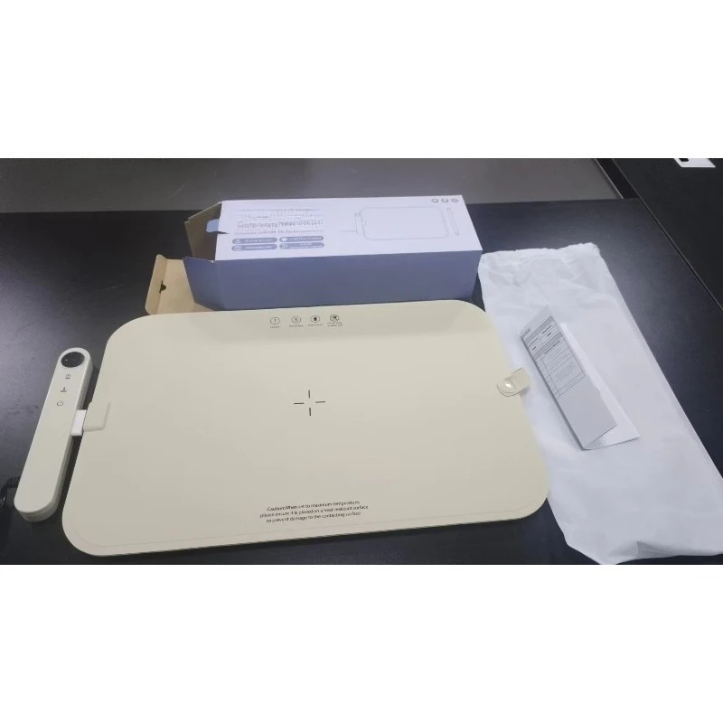 Portable Folding Electric Table Food Heating Plate Tray Silicone Baking Mold