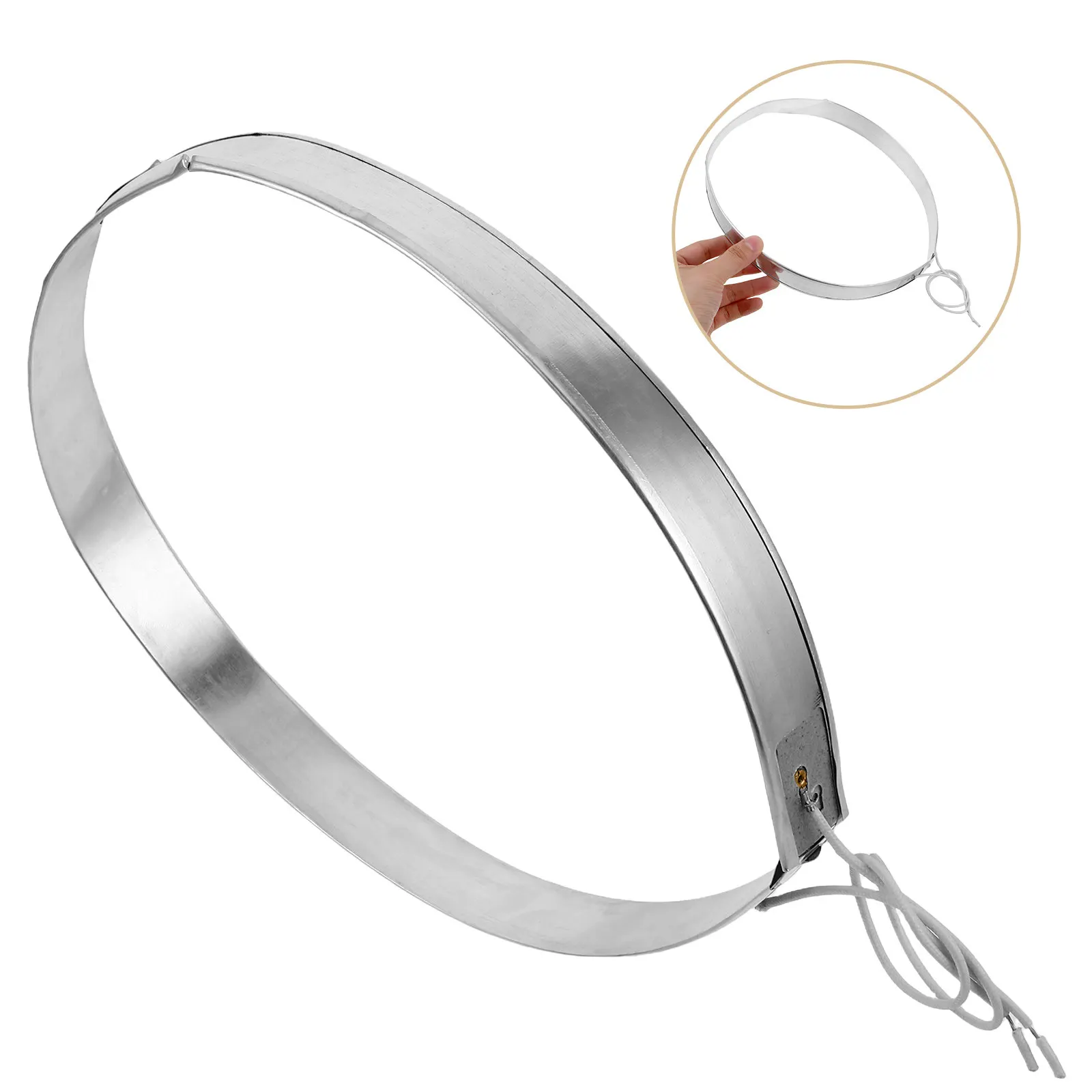 

Stainless Steel Soup Kettle Electric Food Warmer Heating Belt for Buffet Restaurant Commercial Use Keep Soup Warm Ready Serve