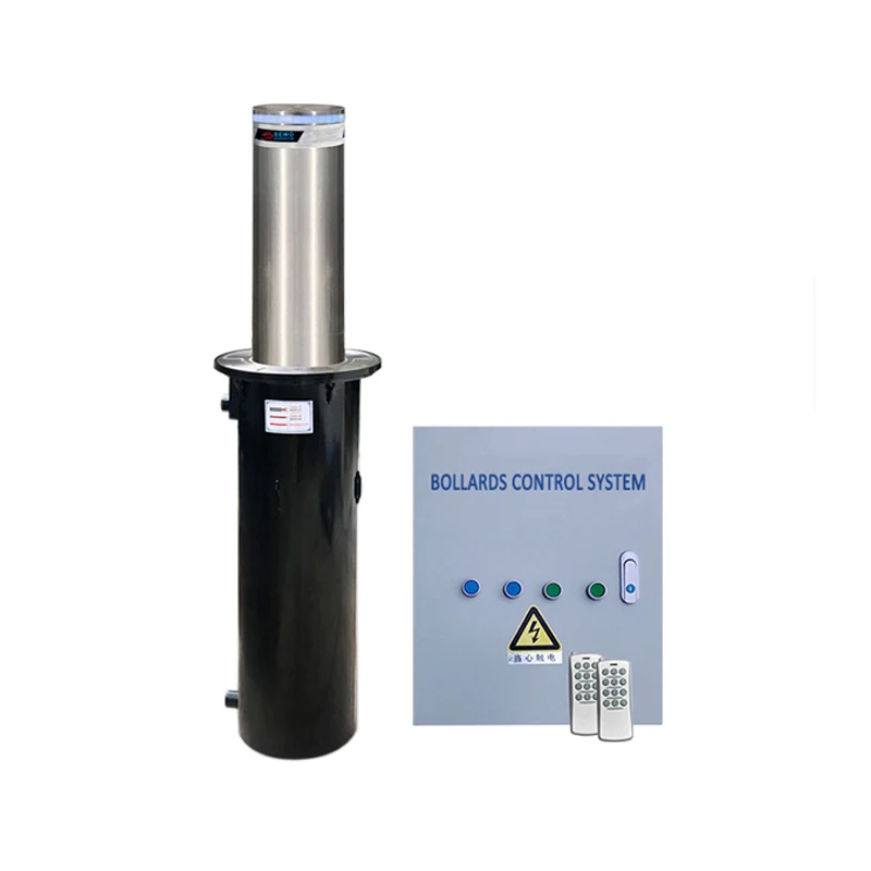 Hot Sale SEWO Hydraulic Rising Bollards Automatic Remote Control Retractable Safety Bollard for Vehicle Access Control System