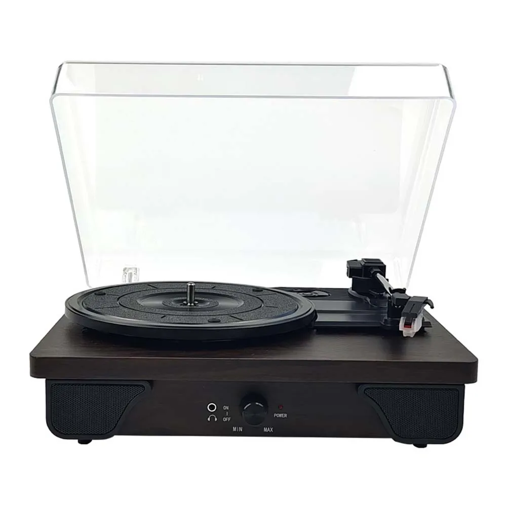 Classic Vinyl Player Antique Phonograph Stable And Reliable Performance Stylish Retro Design Living Room Office