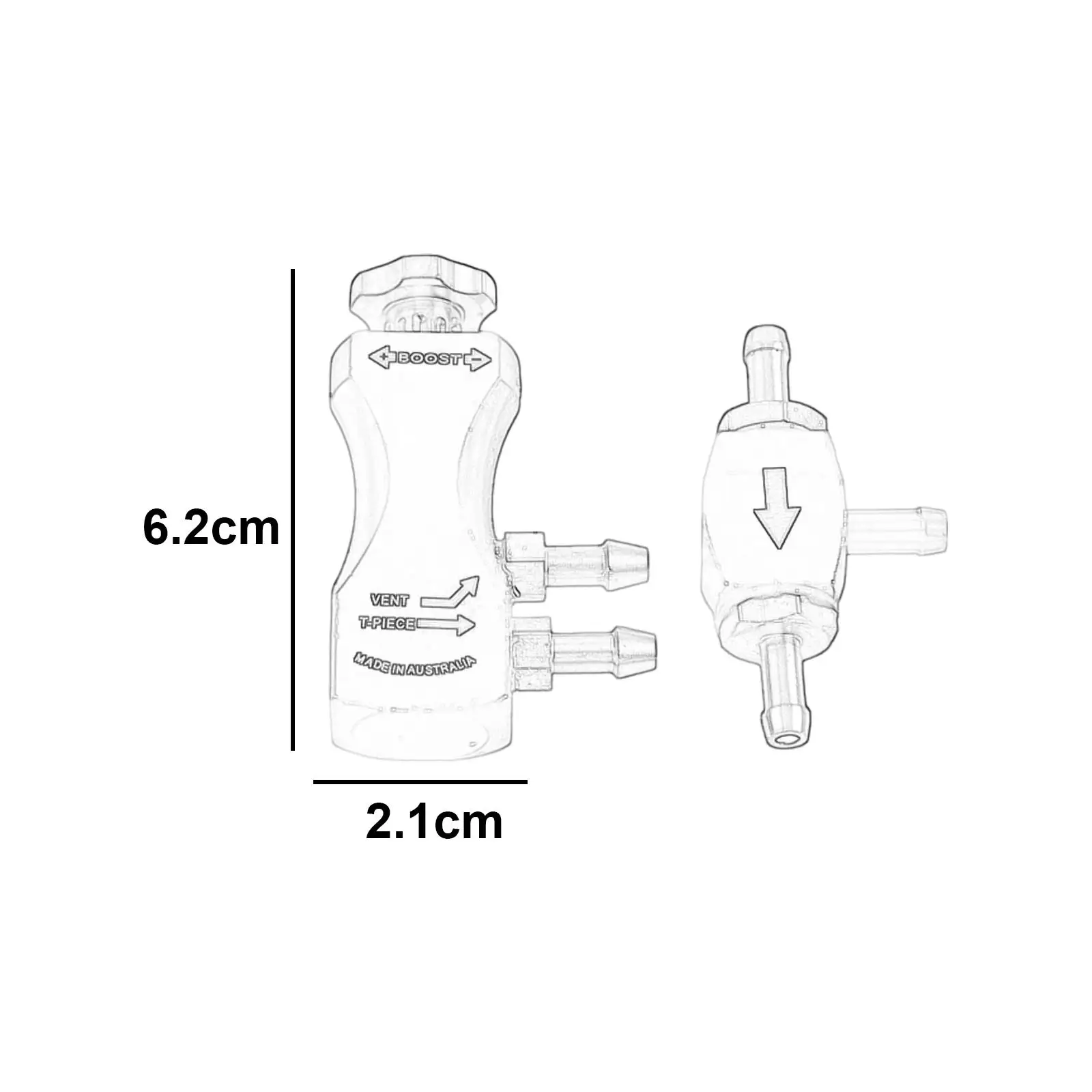 Generic Boost Controller Kit Replace Easy to Use Practical Adjustable Manual