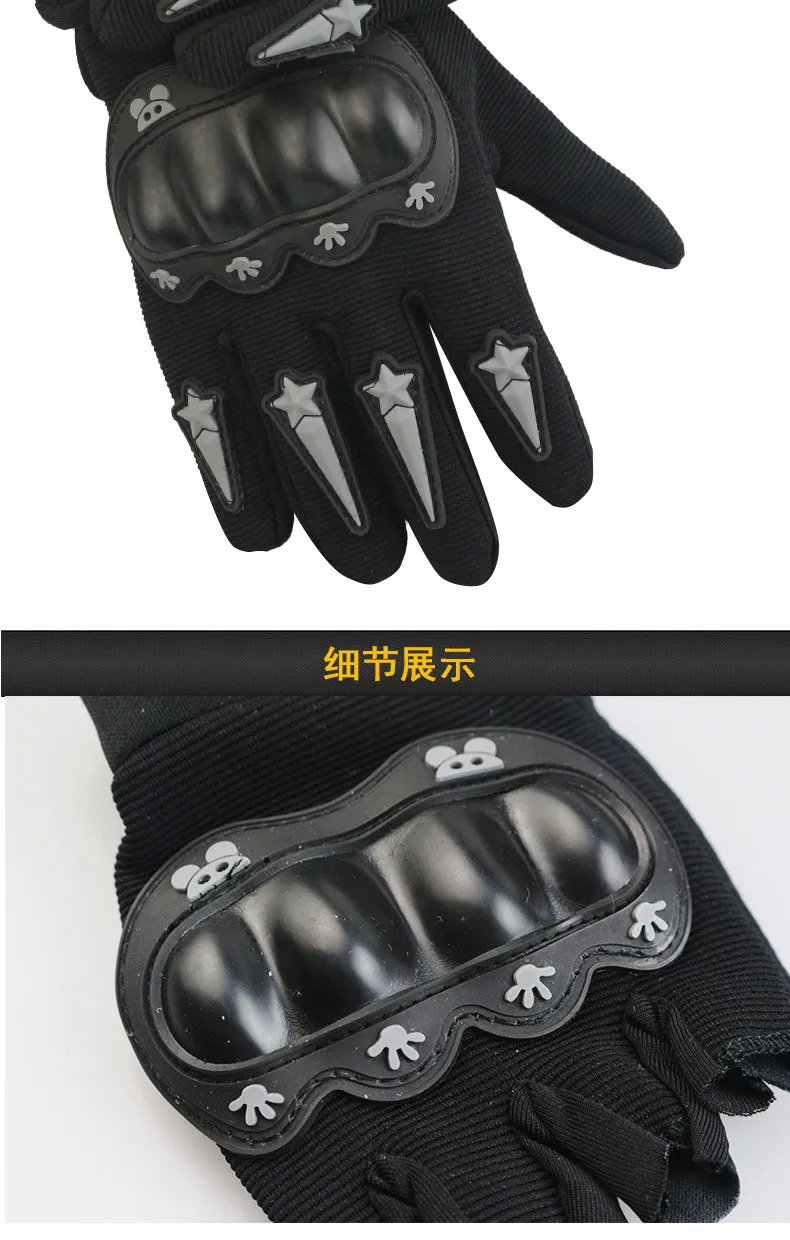 Kinder Taktische Handschuhe Radfahren Knuckle Schutz Hard Shell Handschuhe Junge Mädchen Balance Bike Military Rollerblading Kinder Handschuhe – Detail 5