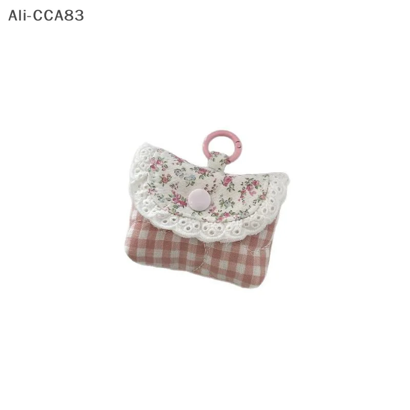 

2025 1Pc Fashion Small Fabric Storage Bag with Lace for Small Items Beads Jewelry Coin Headphone Protective Bag Case Container