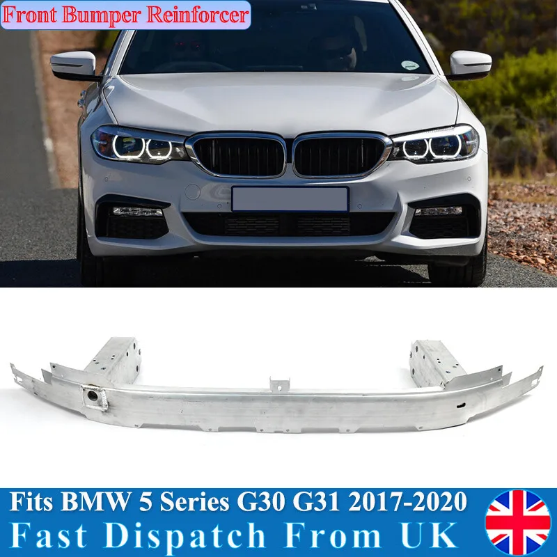 

FOR BMW G30 Front Bumper Skeleton G31 5 SERIES 520i 530i 2017-2022 FRONT BUMPER CARRIER REINFORCER CRASH BAR Buffer Crash Box
