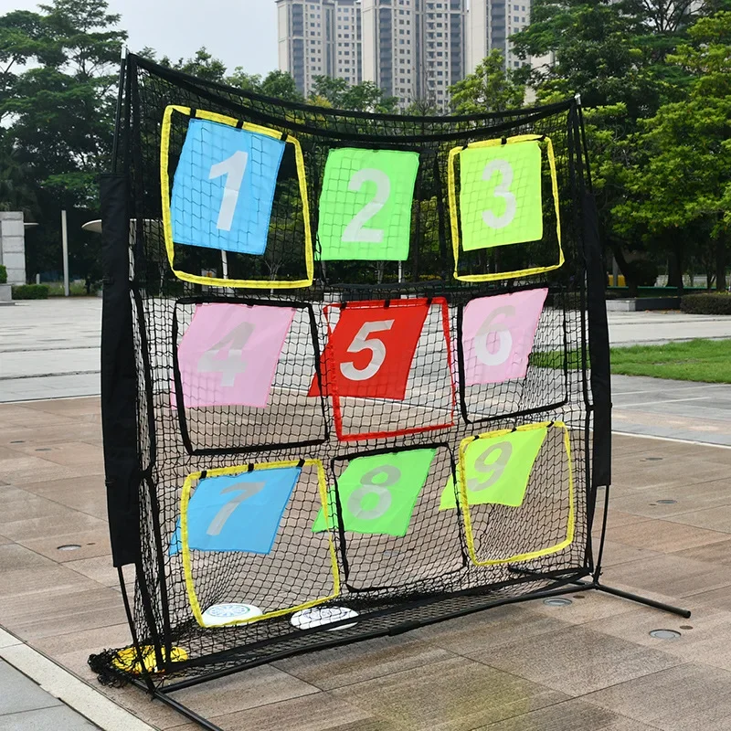 Frisbee Jiugongge Outdoor Training Network Jiugongge Frisbee Practice Network Game Props Throwing Accurately