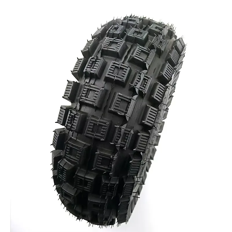 3.00-4 إطار داخلي خارجي للطرق الوعرة 3.00-4 (10 بوصة × 3 بوصة، 260 × 85) لـ Knobby Scooter ATV ومجموعة إطارات Go Kart والدراجات البخارية الكهربائية
