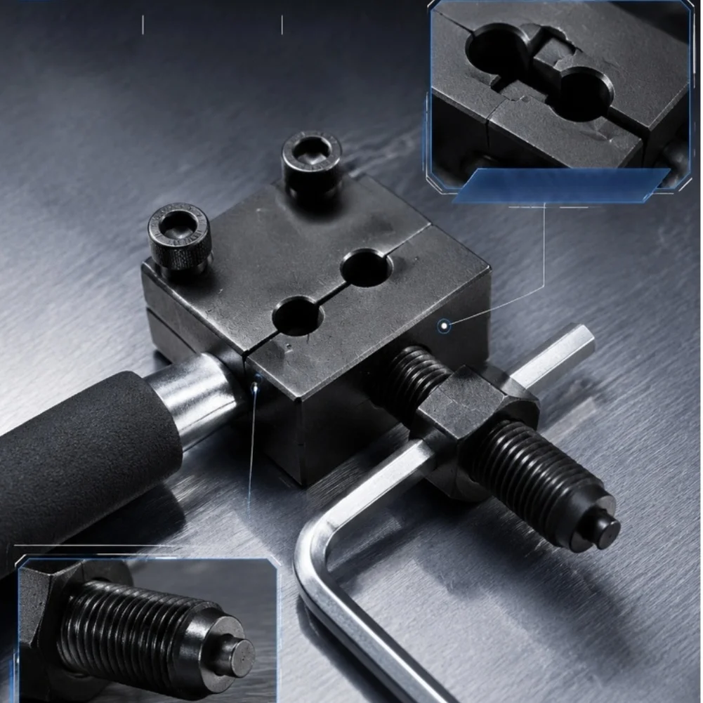 3/16 inch and 1/For 4 inch Copper Brake Tube Flaring Tool for Auto Repair with For 4.75mm 6.35mm Compatibility