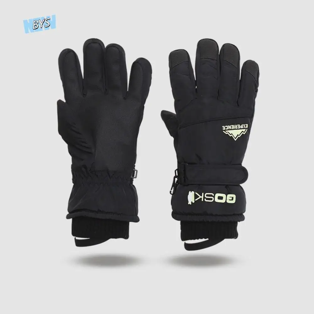 

Simple Keep Warm Snowboard Gloves Windproof Waterproof Cycling Mittens Touch Screen Thicken Skiing Gloves Hiking