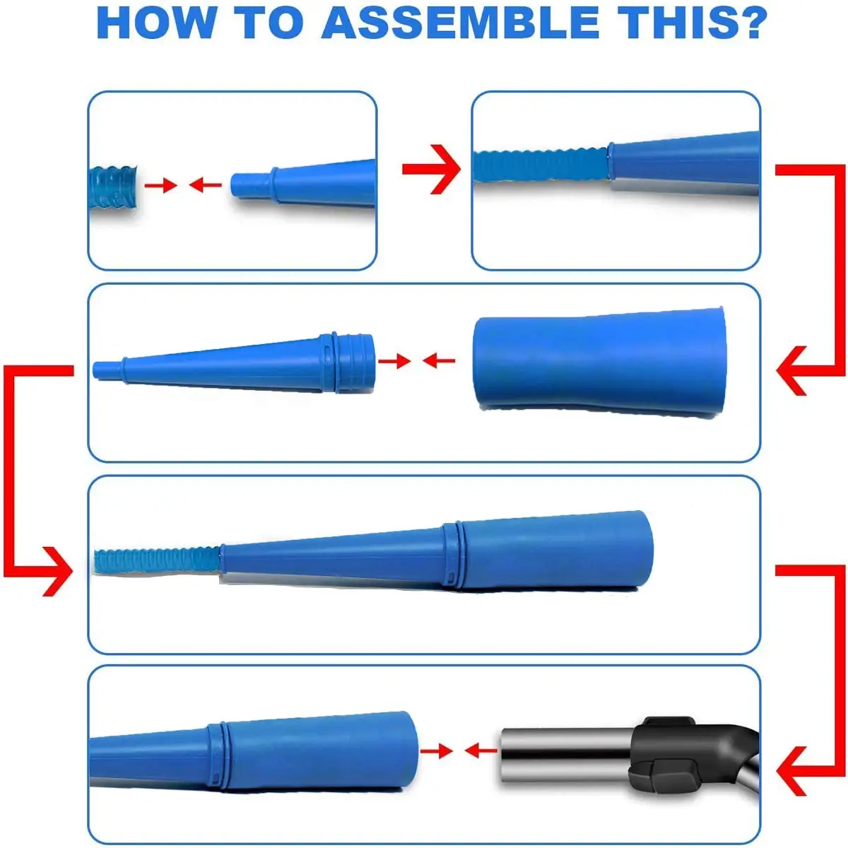 Washing machine clean vacuum cleaner pipe Hoover Connection Hose