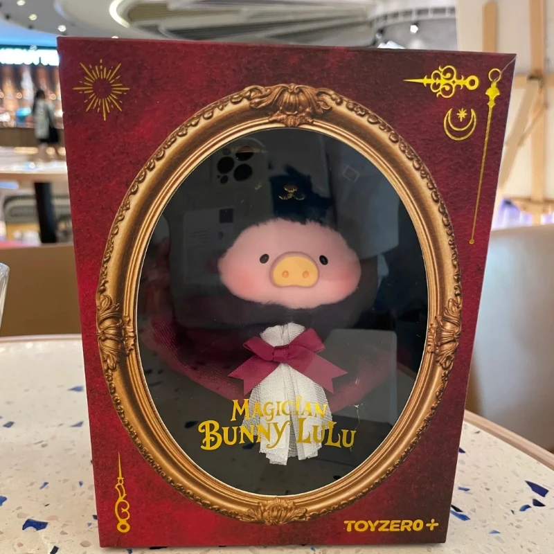 

Lulu The Piggy Magician Bunny Lulu Vinyl Face Plush Anime Figure Keychain Surprise Bag Pendant Action Figure Statue Toy Gift New