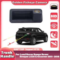 HD Rear Camera For Land Rover Range Rover Evoque L538 Crossover 2011~2018 Trunk Handle Camera Backup Parking Reversing Camera