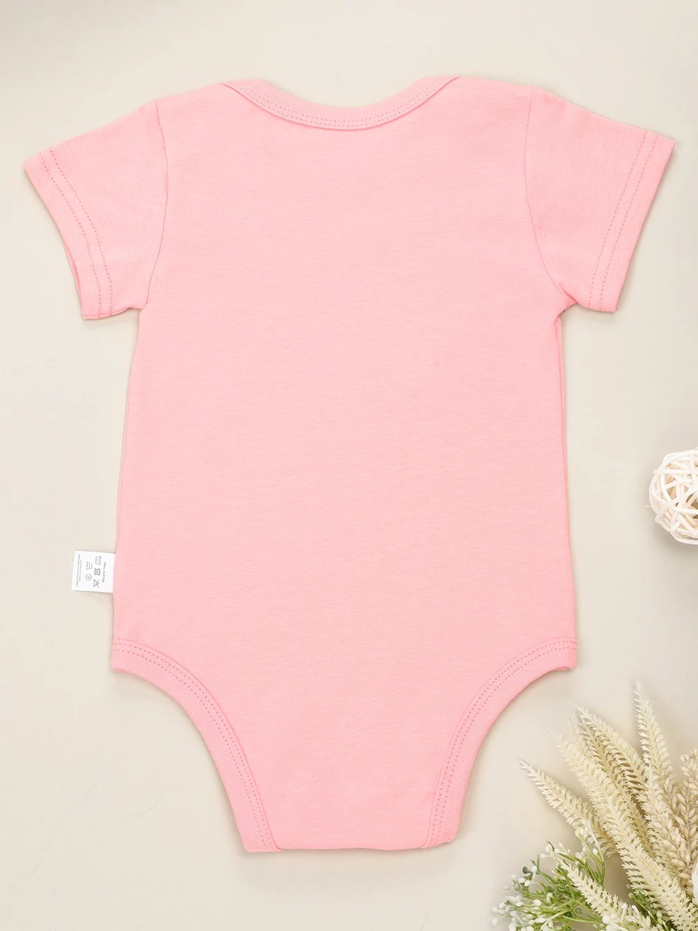 IF MOM SAYS NO MY AUNT WILL SAY YES Baby Romper Casual Pink Girls Short Sleeve Bodysuit Summer Toddler Clothing Cotton