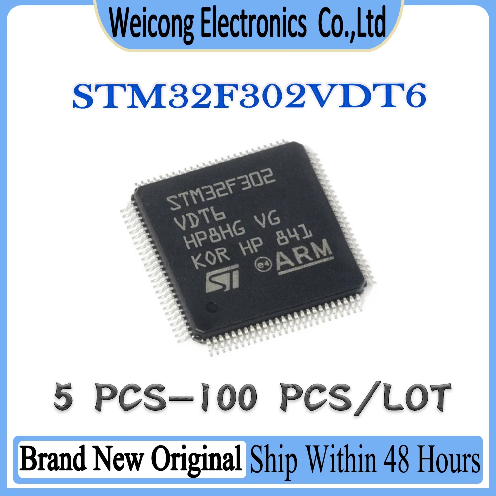 STM32F302VDT6 STM32F302VDT STM32F302VD STM32F302V STM32F302 STM32F STM32 STM New Original IC MCU Chip LQFP-100