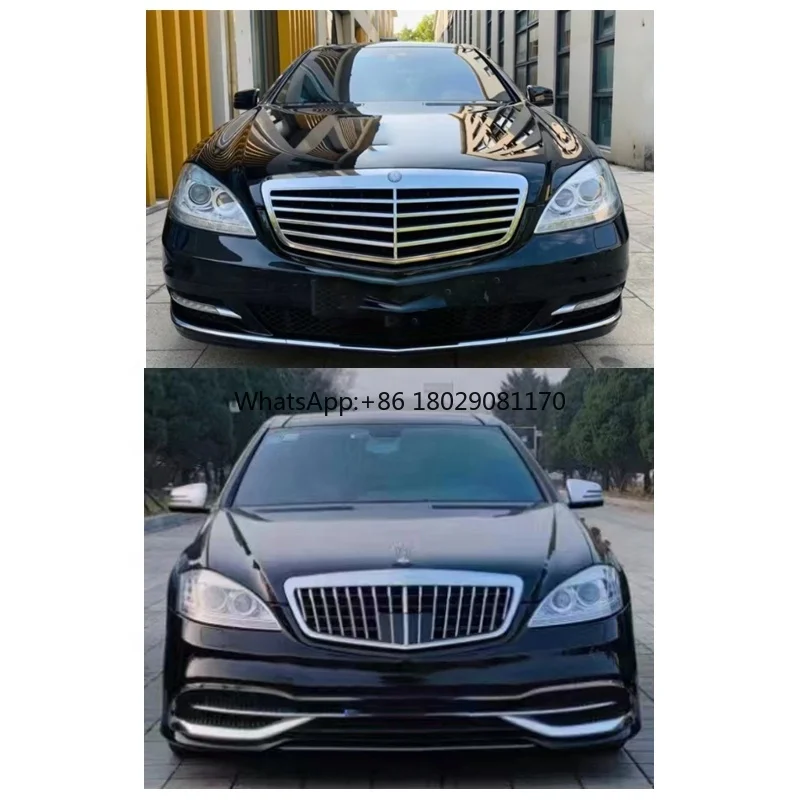 مايباخ ترقية مصد السيارة ، مجموعة هيكل ABS ، S-Class ، W221 ، W222 ، بيع بالجملة من المصنع