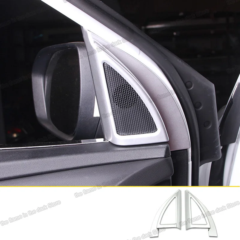 

carbon fiber car a post sound trims for changan cs55 2017 2018 2019 2020 2021 triangle speaker speaker triangle chrome styling