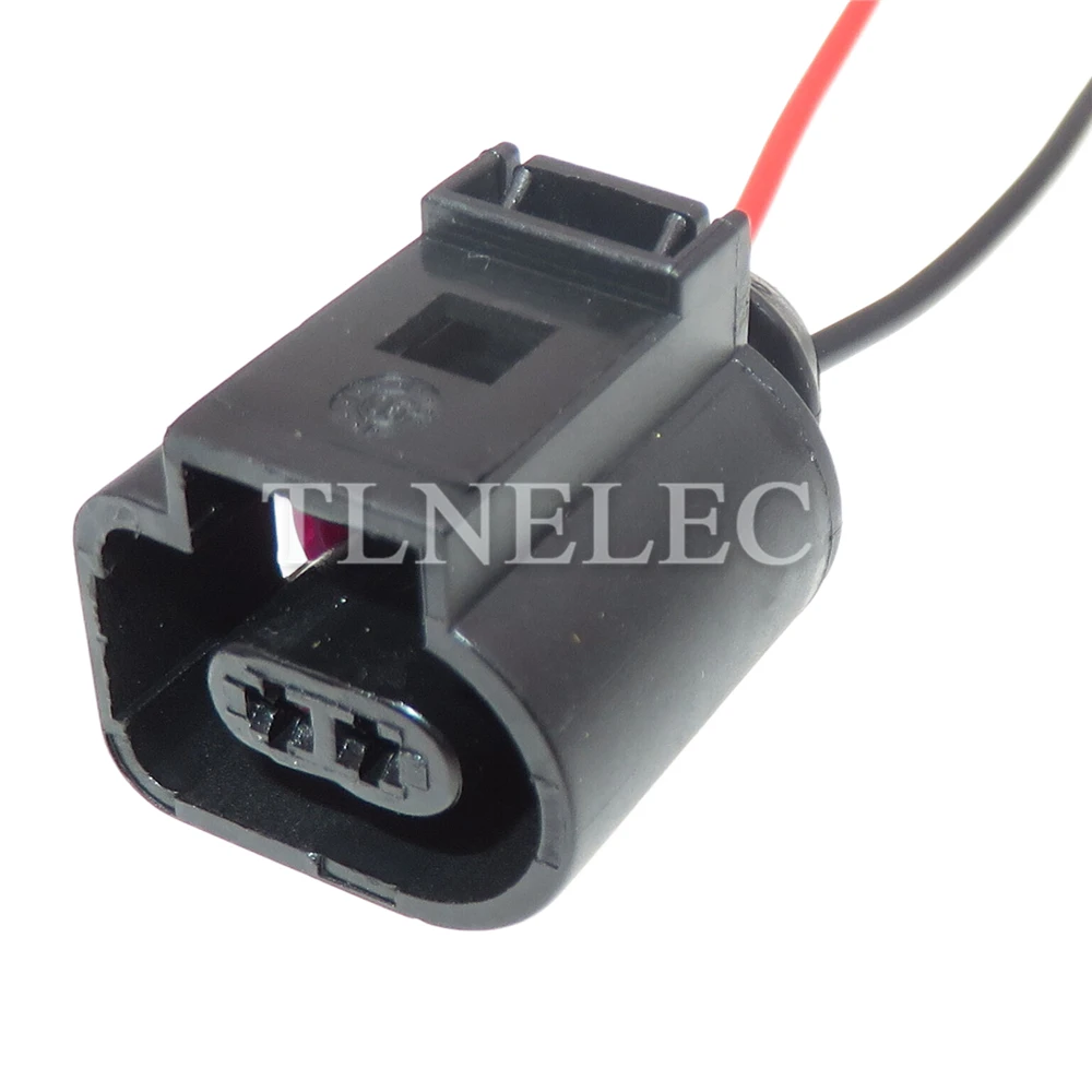 2ขาขั้วต่อรถยนต์ที่มีสายไฟอัตโนมัติอุณหภูมิน้ำ Sensor สายไฟซ็อกเก็ตสำหรับ VW 1J0973802 1J0973702