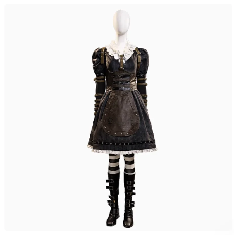 Hot selling Crazy Returns Alice cosplay costume Madness Returns cosplay costume customization