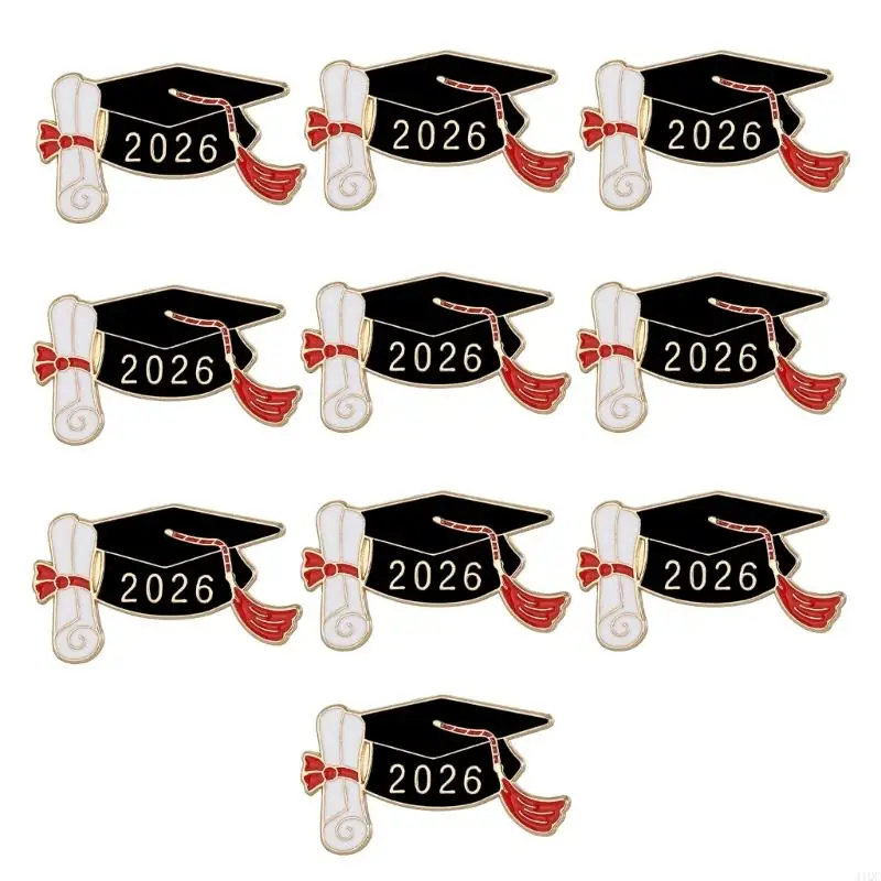 Academic Achievement Badge 2026 Graduation Alloy Doctoral Hat Pin For Students And Educators 25mm Versatile Use