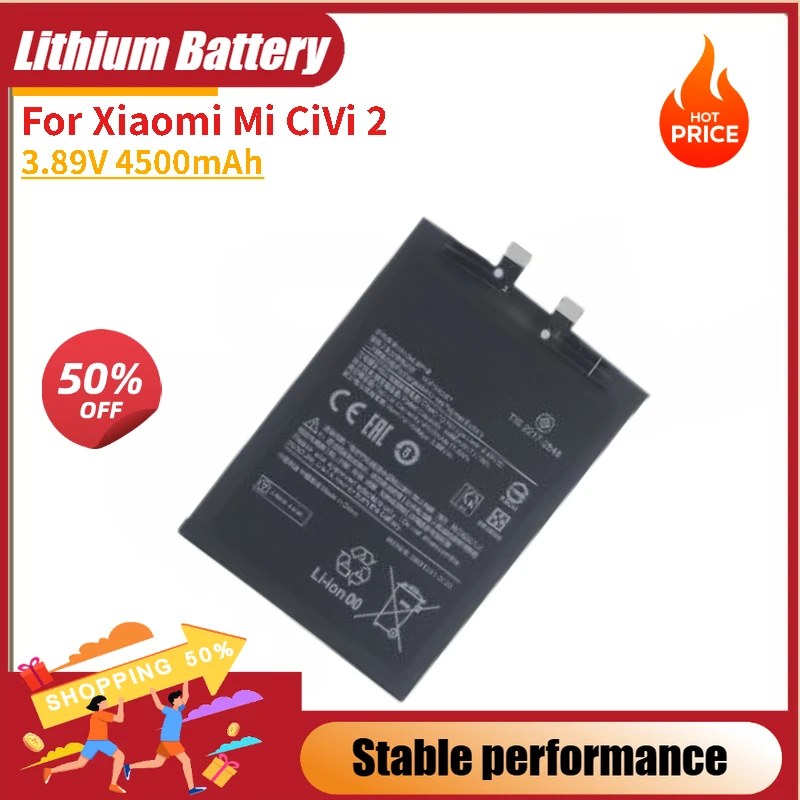 

BP4E Battery 3.89V 4500mAh For Xiaomi 11T Pro 5G/10T lite/Mi 12T Pro/10T Pro Brand-New High Quality Replacement Phone Battery