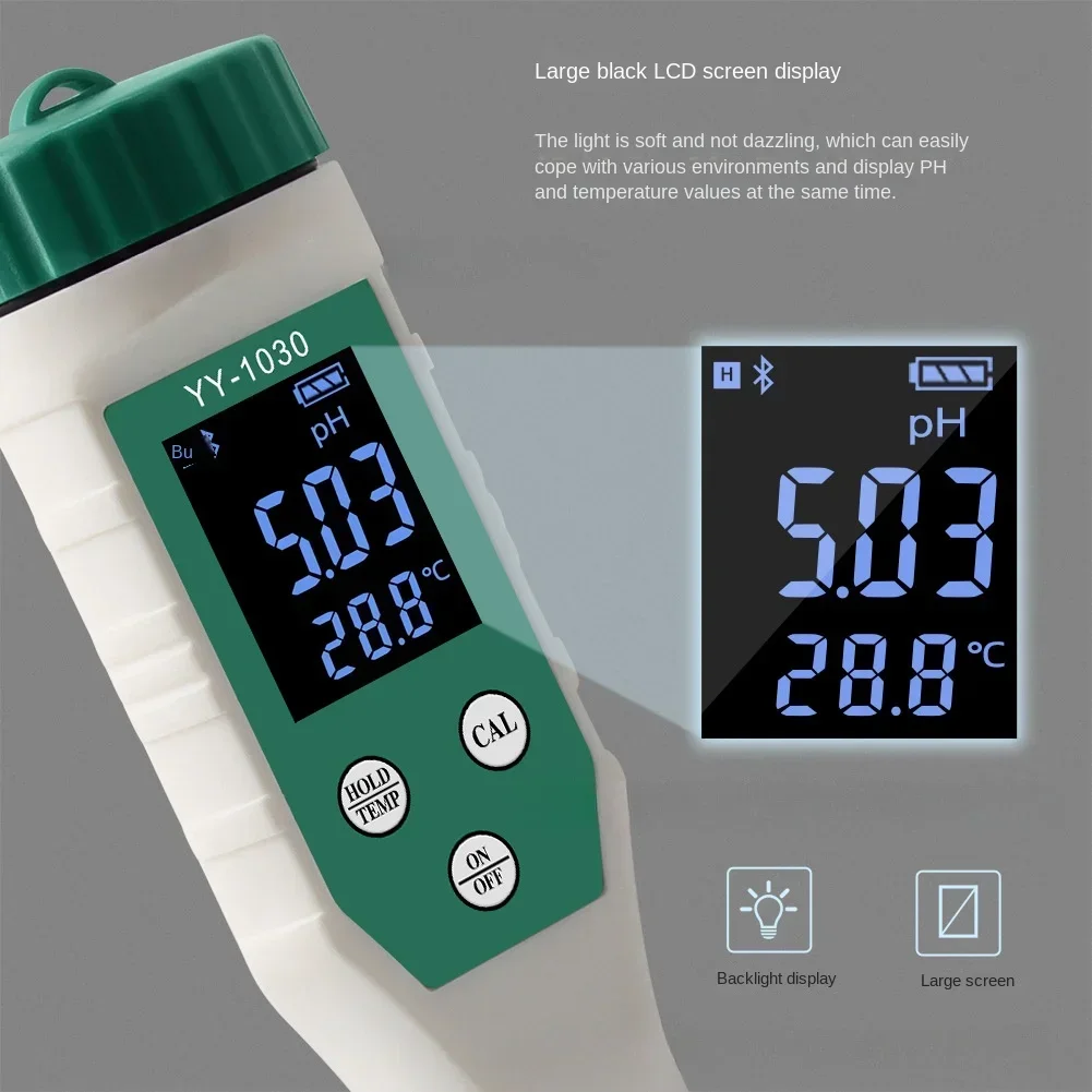 YY-1030 Digital Baby Food, PH Meter, Dough Alkali Tester, Cheese Cosmetics, PH Soil Matrix Acidity Meter