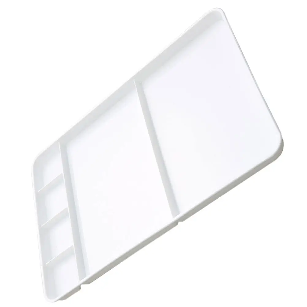 Art Watercolor Painting Mixing Palette Tray Plastic Halloween Christmas Art Painting Palette Acrylic Paint Palette Grids