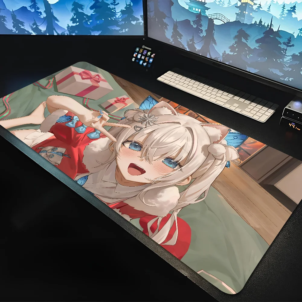 Nikke The Goddess Of Victory Mousepad Large Gaming Mouse Pad LockEdge Thickened Computer Keyboard Table Desk Mat