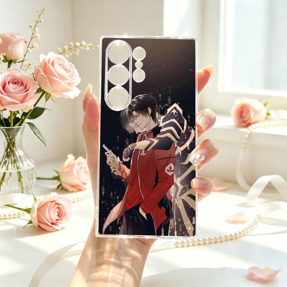Anime Ye Xiu King A-Avatar  Phone Case Transparent Silicone Soft For Samsung S25,S24,S21,S22,S23,S30,Ultra,S20,Plus,Fe