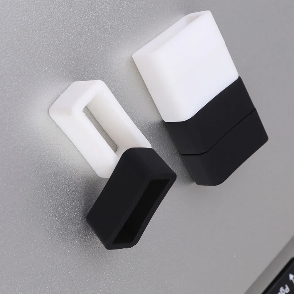 8 stuks 18 mm zwart witte siliconen horlogesluiting Premium materiaal Duurzaam Praktisch Gladde afwerking Gemakkelijk te gebruiken horlogegesp