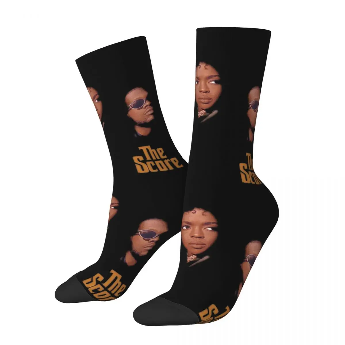 Fugees Lauryn Hill Men and Women printing Socks,Windproof Applicable throughout the year Dressing Gift