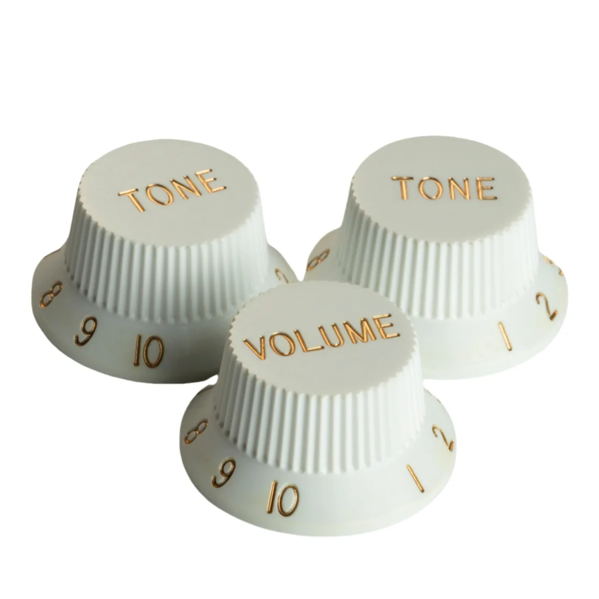 24-Tooth Metric Electric Guitar Tone Volume Potentiometer Knob Hat