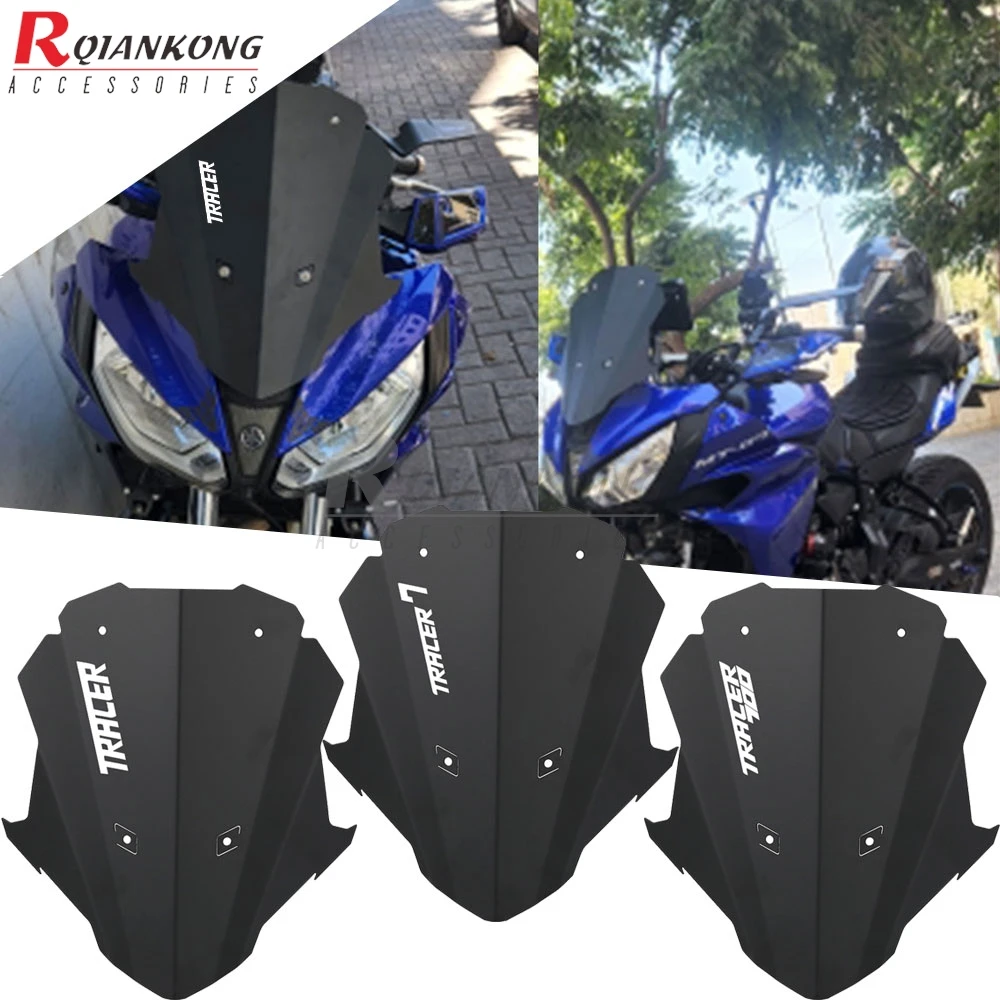 

Motorcycle Windshield Windscreen FOR YAMAHA TRACER 7/7GT/700 Tracer700 Tracer7 2020 2021 2022 2023 2024 2025 2026 Wind Screen