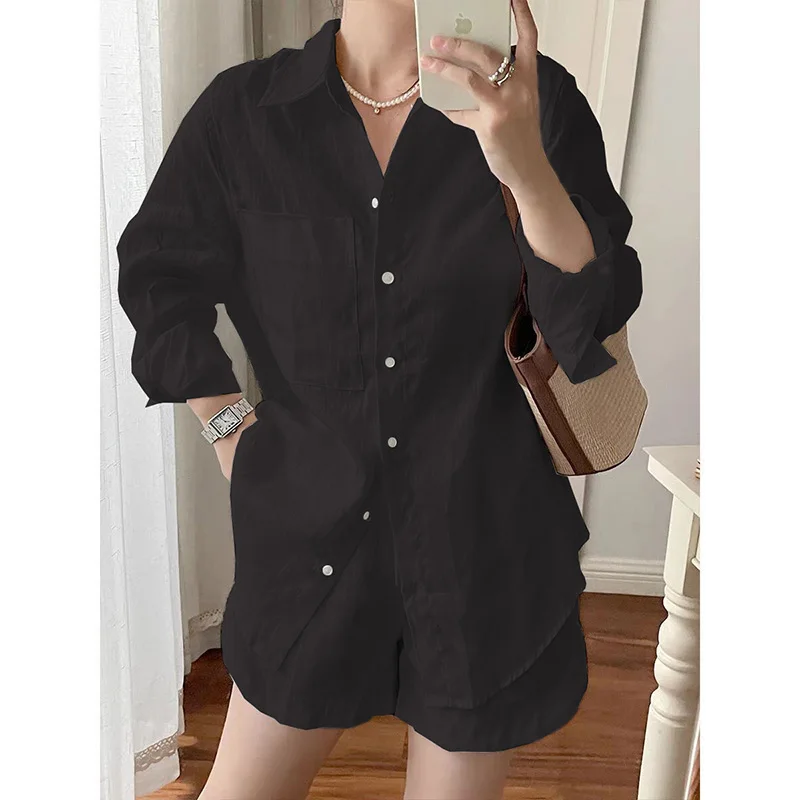 

2025 год, Юго-Восточная Азия, трансграничный хлопково-льняной повседневный комплект из двух предметов, большой размер, irt orts, модный женский ансамбль