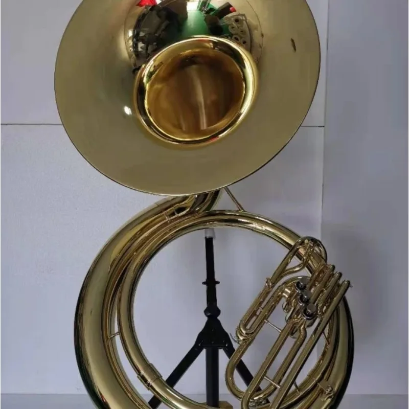 Sousaphone Instrument All Brass Marching Band Drum And Bugle Corps BassLarge Hugging Horn Sousaphone Brass Instruments