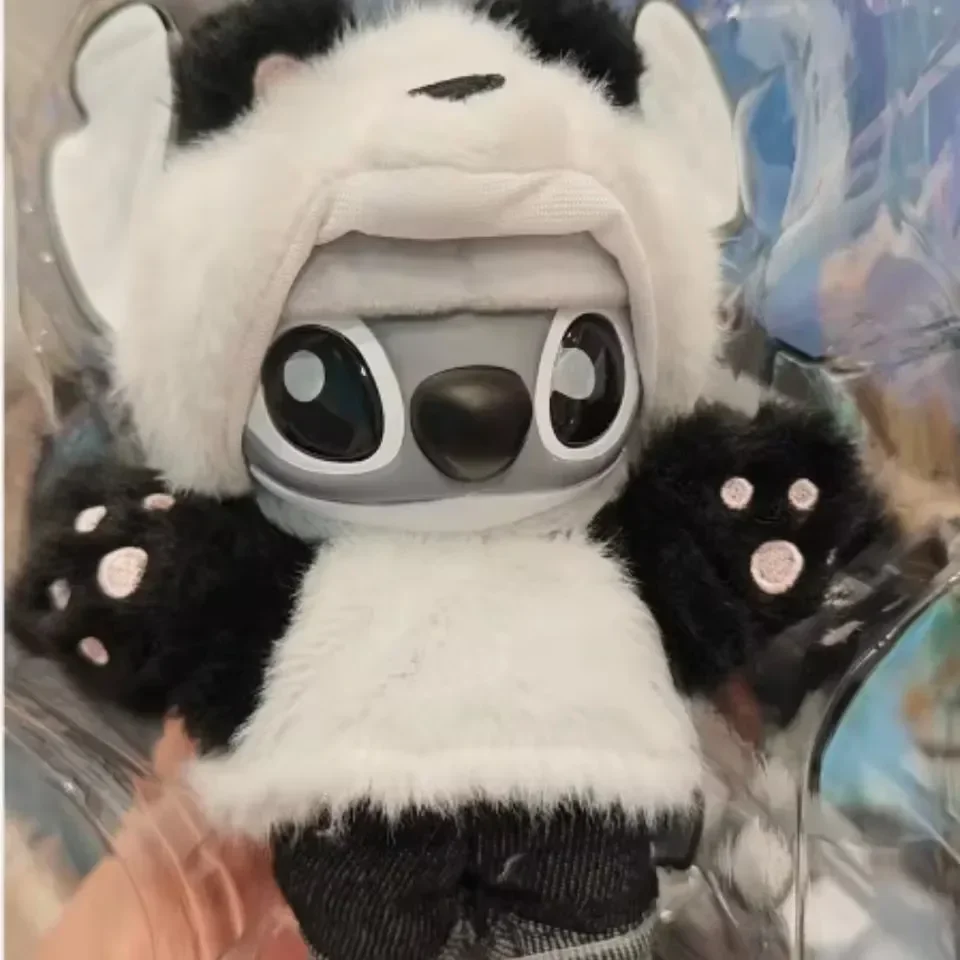 Neue Disney Stitch Gen z Panda Street Series Vinyl Gesicht Plüsch Puppe Spielzeug Anhänger Limited Edition Sammler Blind Box Trendiges Spielzeug