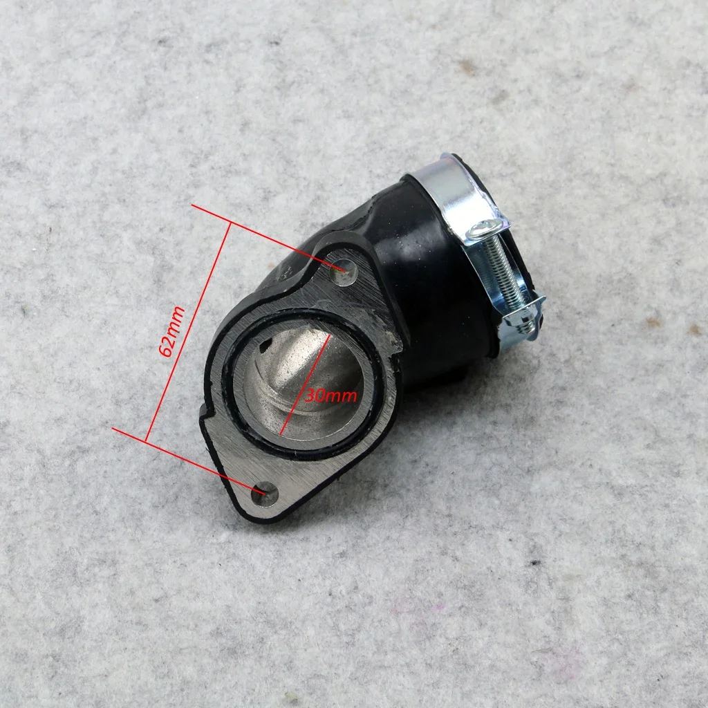 YP250 Carb Air Intake Manifold Pipe Inlet Carburetor Connector Adapter For YAMAHA YP250 MAJESTY 250 LH170MN VOG250 260 Linhai