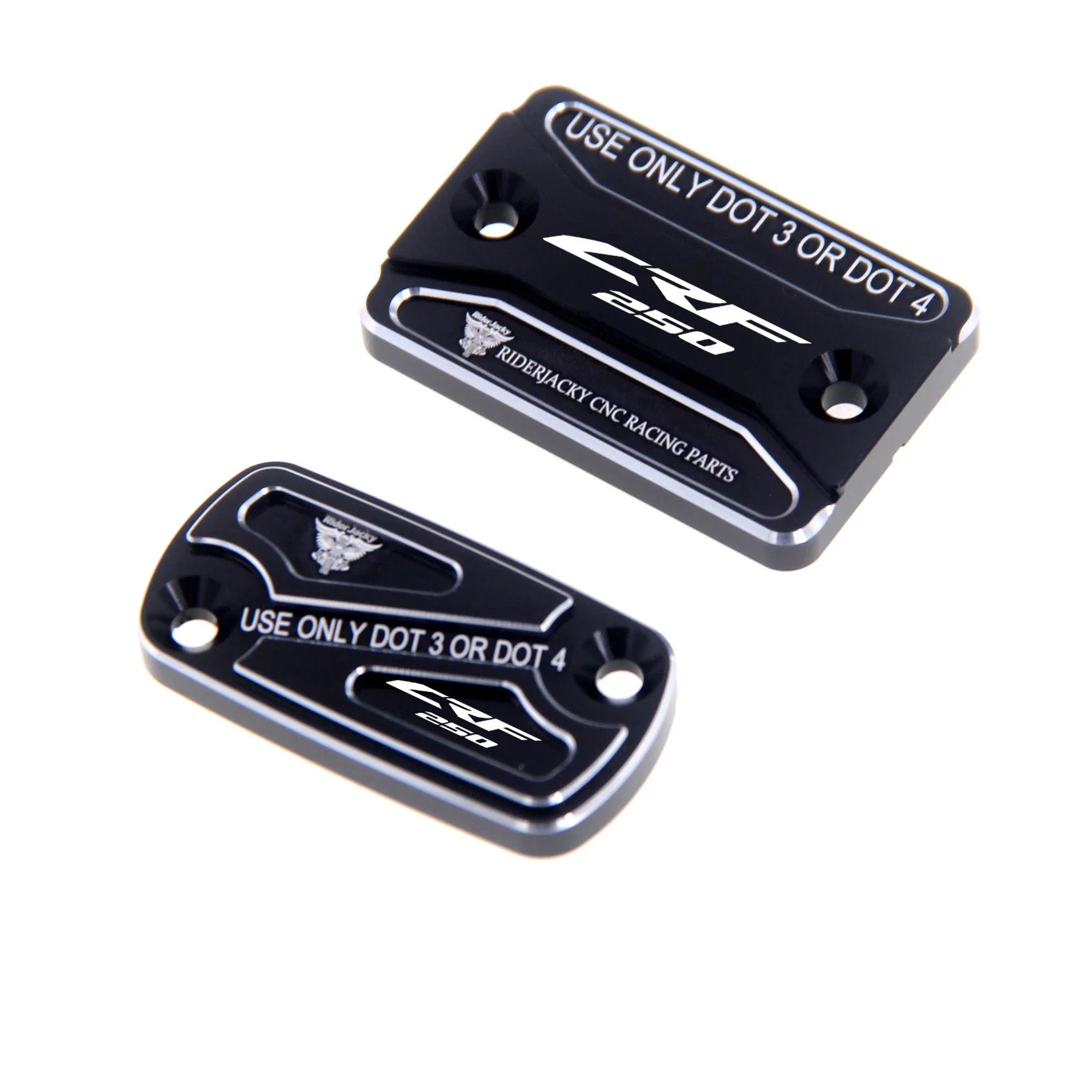 

For HONDA CRF250L 2013-2020, CRF250M 2013-2017 Motorcycle Front and Rear Brake Fluid Reservoir Cover Cap