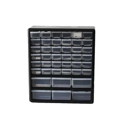 Plastic Compartment Storage Box, Small Parts Drawer, Cabinet Organizer, 42 Bins Drawers, Wholesale, New