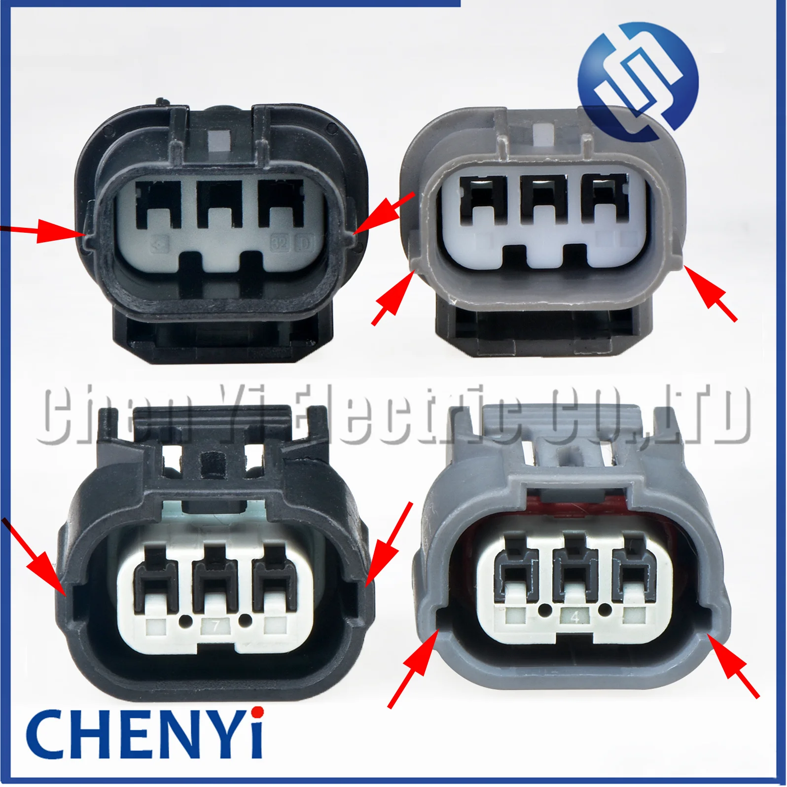 3 Pin Automotive connector car ignition coil sensor harness plug For Honda 6189-0887 6188-4739 6189-0968 6918-1833 HX040 k24